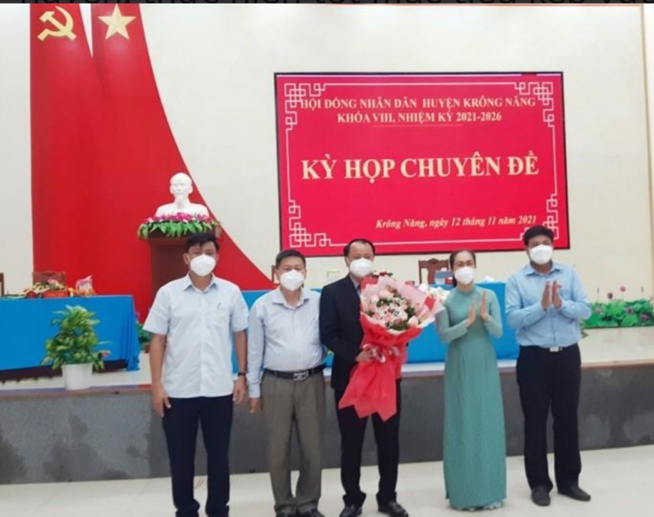 Hội đồng nhân dân huyện Krông Năng khóa VIII, nhiệm kỳ 2021 – 2026 tổ chức kỳ họp chuyên đề